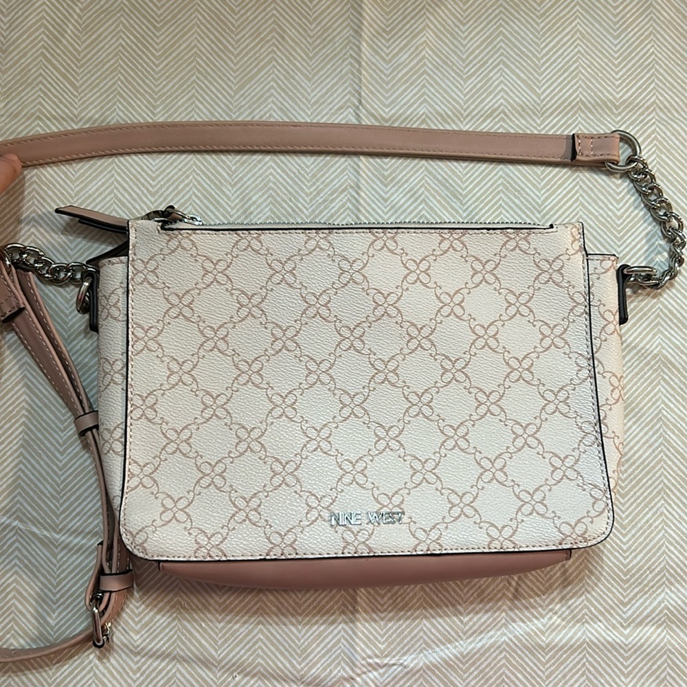 Nine West Triple Compartment Crossbody Purse